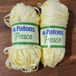 Fresco Yellow Yarn for Home Party Supplies